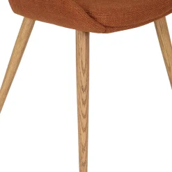 Fabrique de Styles Chaise de salle à manger en tissu - Ben* Chaises