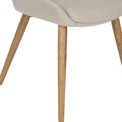 Fabrique de Styles Chaise de salle à manger en tissu - Ben* Chaises