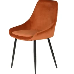 Fabrique de Styles Chaise de salle à manger en velours - Ben* Chaises