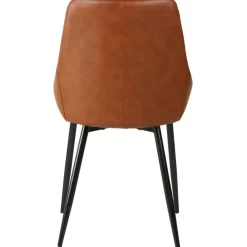 Fabrique de Styles Chaise de salle à manger en simili cuir - Ben* Chaises