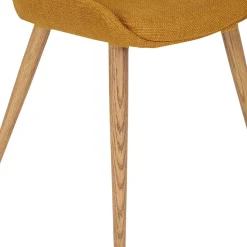 Fabrique de Styles Chaise de salle à manger en tissu - Ben* Chaises