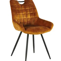 Fabrique de Styles Chaise de salle à manger velours - dana* Chaises