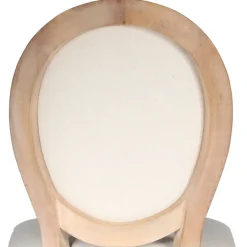 Fabrique de Styles Chaise medaillon en bois d'hévea* Chaises