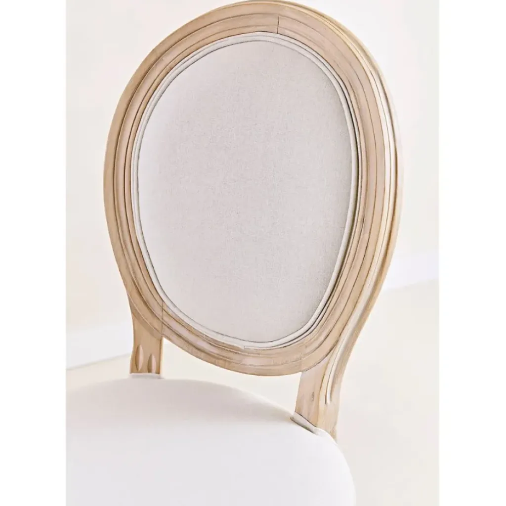 Fabrique de Styles Chaise medaillon en bois d'hévea* Chaises