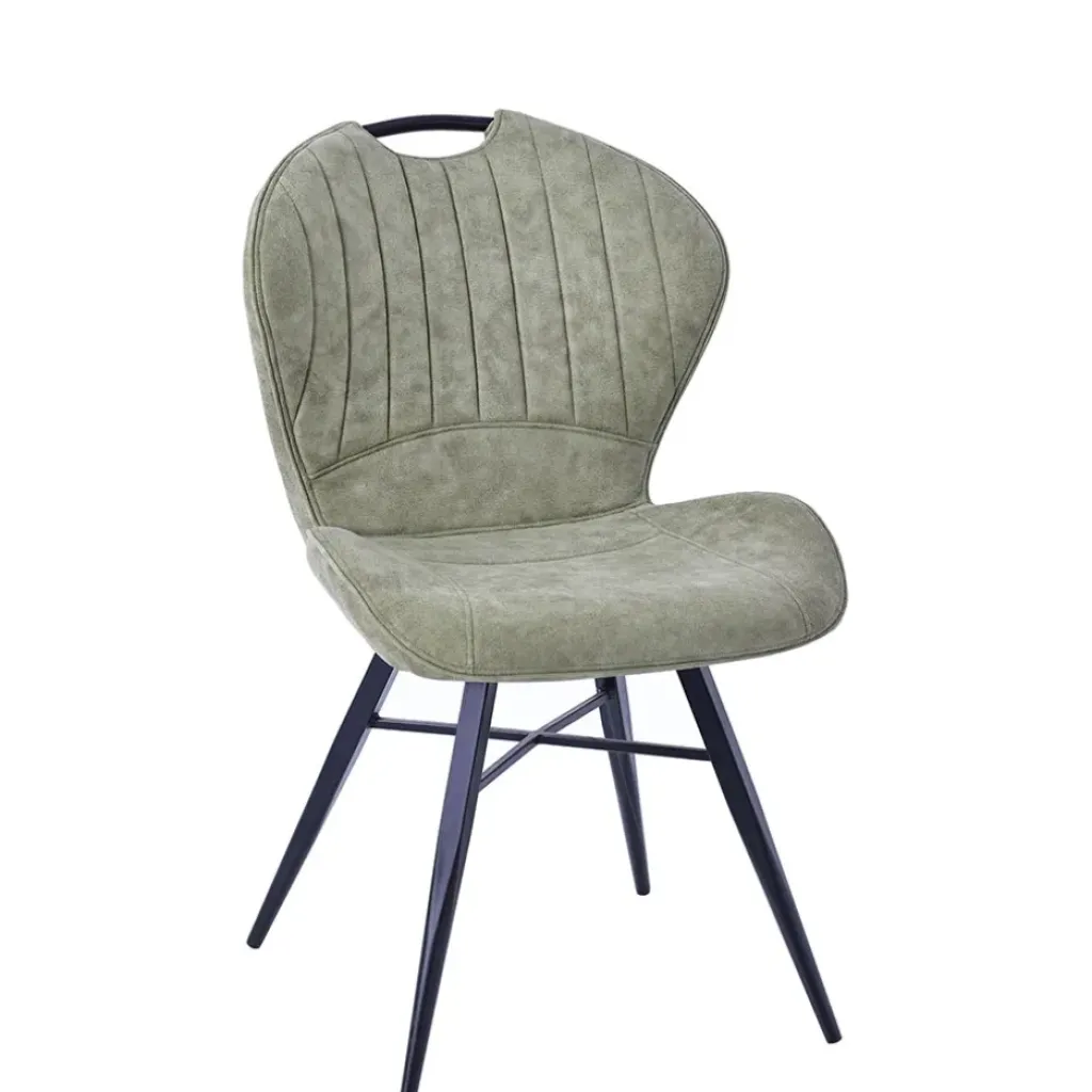 Fabrique de Styles Chaise salle à manger en microfibre - Vicky* Chaises