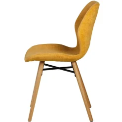 Fabrique de Styles Chaise salle à manger en tissu soft touch - Keri* Chaises