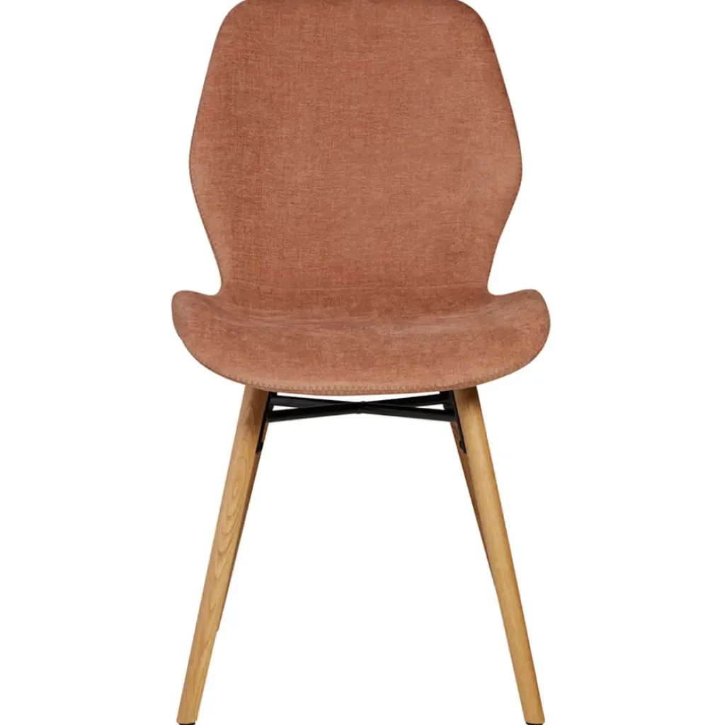 Fabrique de Styles Chaise salle à manger en tissu soft touch nèfle - Keri* Chaises