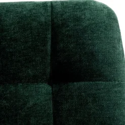 Fabrique de Styles Chaise salle à manger en tissu vert - Mony* Chaises