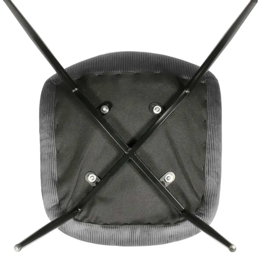 Fabrique de Styles Chaise salle à manger en velours cotelé - Julia* Chaises