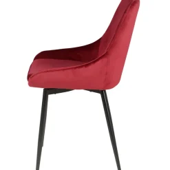 Fabrique de Styles Chaise salle à manger en velours - Ben* Chaises