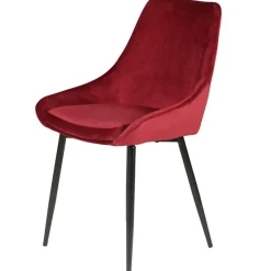 Fabrique de Styles Chaise salle à manger en velours - Ben* Chaises