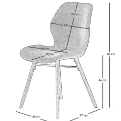 Fabrique de Styles Chaise salle à manger - Keri* Chaises