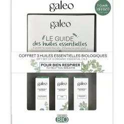Fabrique de Styles Coffret 3 huiles bio pour bien respirer + guide* Huiles Essentielles Et Diffuseurs