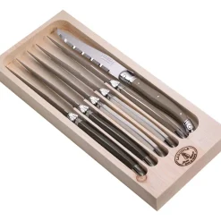 Fabrique de Styles Coffret de 6 couteaux en acier inoxydable - Laguiole* Couverts
