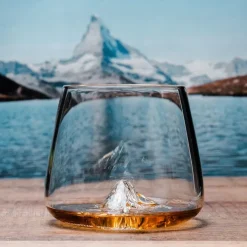 Fabrique de Styles Coffret de 2 verres Grand Canyon et Mont Matterhorn - Topographic* Verres À Alcool