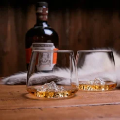 Fabrique de Styles Coffret de 2 verres Mont Blanc et Everest - Topographic* Verres À Alcool