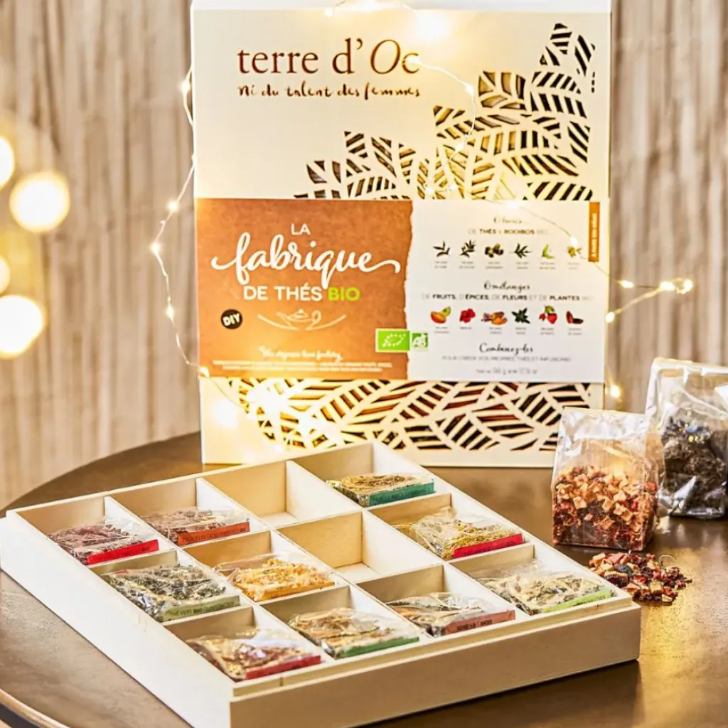 Fabrique de Styles Coffret de thé DIY* Cafés, Thés Et Infusions