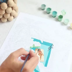 Fabrique de Styles Coffret peinture au numéro Daydreaming* Loisirs Créatifs