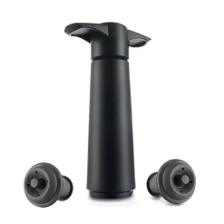 Fabrique de Styles Coffret pompe à vin et 2 bouchons - Vacuvin* Accessoires Vin Et Cocktails