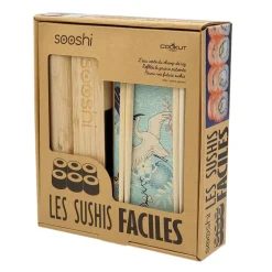 Fabrique de Styles Coffret sushi avec baguettes et livre - Sooshi* Ustensibles De Cuisine