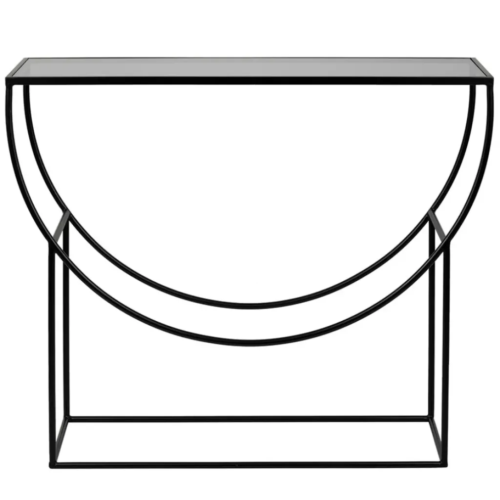 Fabrique de Styles Console en verre et fer - Lernet* Consoles