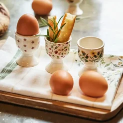 Fabrique de Styles Coquetier en faïence carreaux de ciment - Collection* Accessoires De Table