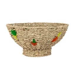 Fabrique de Styles Corbeille en jonc de mer d28cm - P'tit Légume* Paniers Et Corbeilles