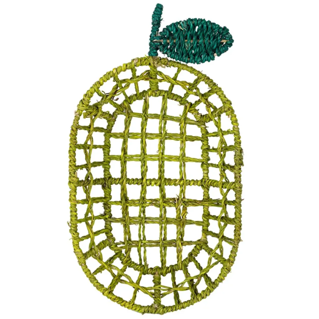 Fabrique de Styles Corbeille poire en jonc de mer 20x36cm - P'tit Légume* Paniers Et Corbeilles