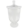 Fabrique de Styles Coupe sur pied en verre avec couvercle d21cm - Eloise* Bonbonnières, Cloches Et Coupes