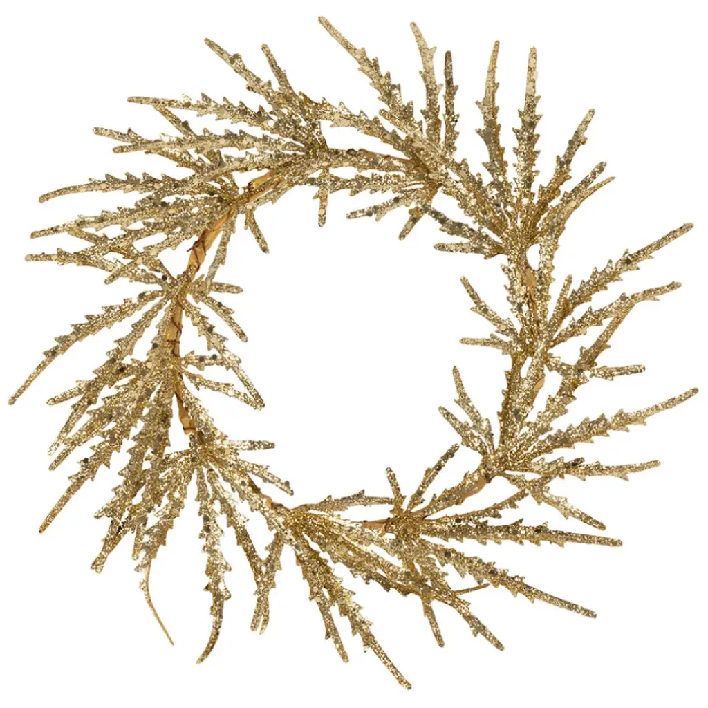 Fabrique de Styles Couronne en métal d30cm - Ivernia* Déco À Suspendre Et Adhésive