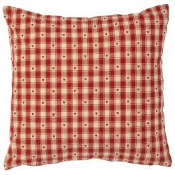 Fabrique de Styles Coussin en coton vichy 45x45cm - Campagne* Coussins Et Housses