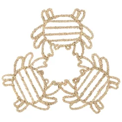 Fabrique de Styles Déco trio de crabes en jonc de mer - borneo* Petits Objets Déco