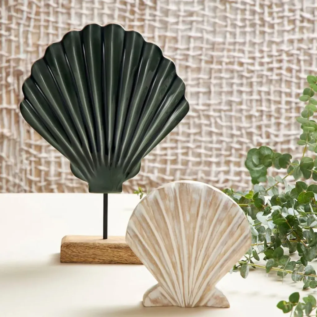 Fabrique de Styles Décoration coquille Saint-Jacques en manguier - Amarres* Petits Objets Déco
