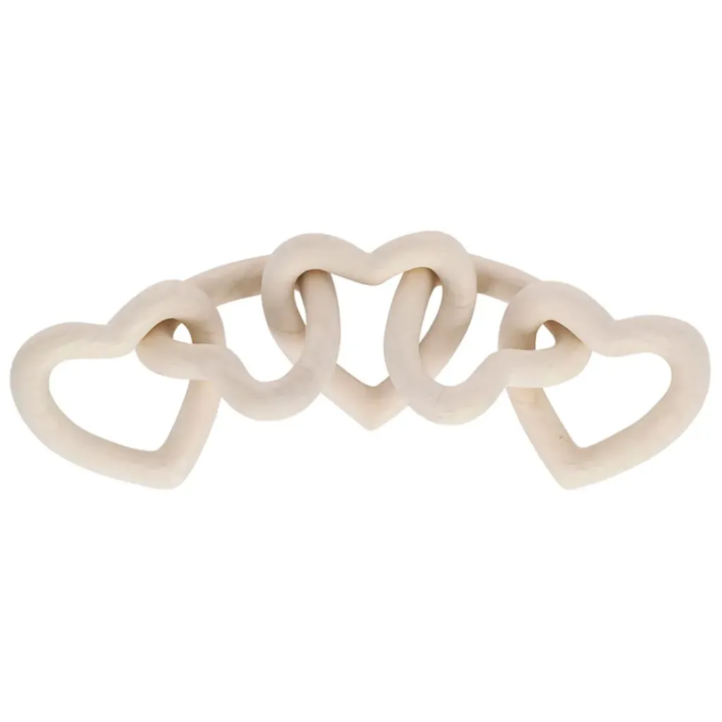 Fabrique de Styles Décoration cœur en paulownia - Boende* Petits Objets Déco