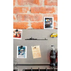 Fabrique de Styles Décoration murale ligne en acier NYC L50cm* Déco À Suspendre Et Adhésive