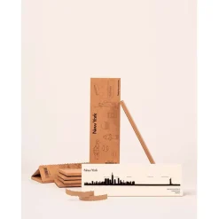 Fabrique de Styles Décoration murale ligne en acier NYC L50cm* Déco À Suspendre Et Adhésive