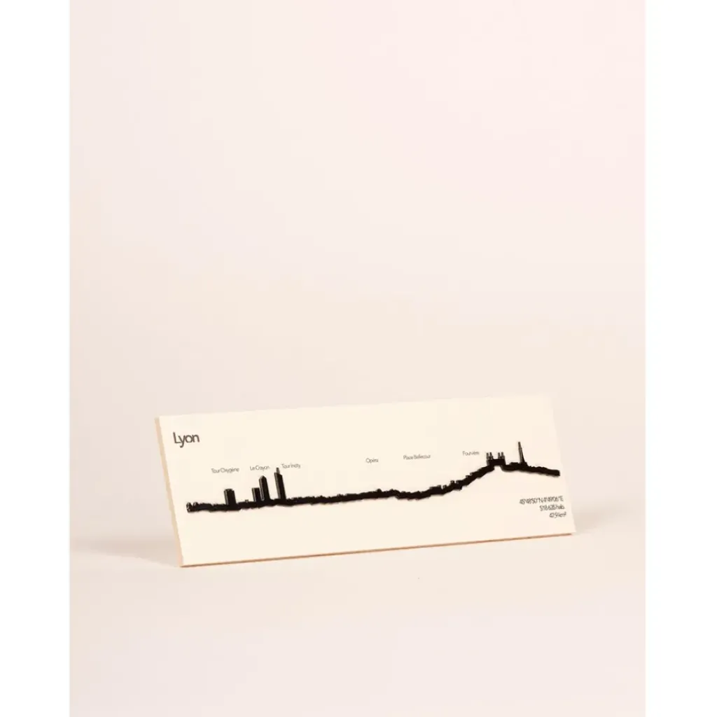 Fabrique de Styles Décoration murale ligne lyon 50cm* Déco À Suspendre Et Adhésive