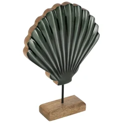 Fabrique de Styles Décoration Saint-Jacques en manguier et fer émeraude - Amarres* Petits Objets Déco