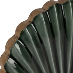 Fabrique de Styles Décoration Saint-Jacques en manguier et fer émeraude - Amarres* Petits Objets Déco