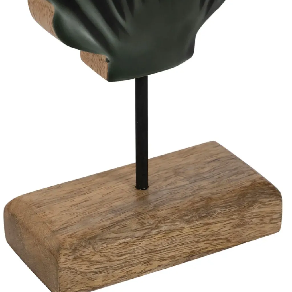 Fabrique de Styles Décoration Saint-Jacques en manguier et fer émeraude - Amarres* Petits Objets Déco