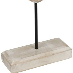 Fabrique de Styles Décoration Saint-Jacques sur pied en manguier et fer - Amarres* Petits Objets Déco