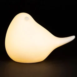 Fabrique de Styles Deco led oiseau en porcelaine h11cm - Ilobo* Déco Lumineuse