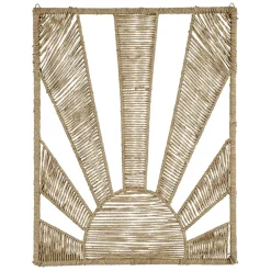 Fabrique de Styles Deco murale soleil couchant jute - Floraly* Déco À Suspendre Et Adhésive