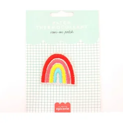 Fabrique de Styles Ecusson thermocollant à  paillettes - Arc-En-Ciel* Accessoires Mode