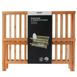 Fabrique de Styles Egouttoir à vaisselle en bambou* Petits Rangements