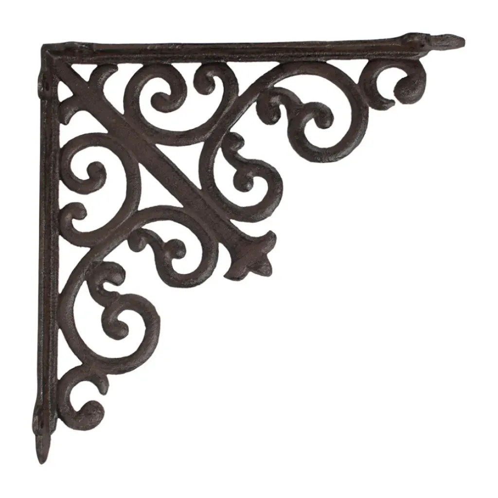 Fabrique de Styles Equerre en fonte 24X24cm* Étagères Murales