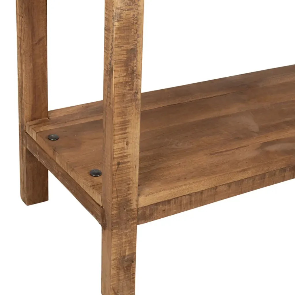 Fabrique de Styles Etagère 3 niveaux en bois recyclé 90x35xh100cm - Campagne* Bibliothèques Et Étagères