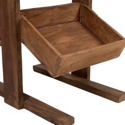 Fabrique de Styles Etagère 3 plateaux en bois recyclés naturel H100cm - Campagne* Ilots Et Dessertes