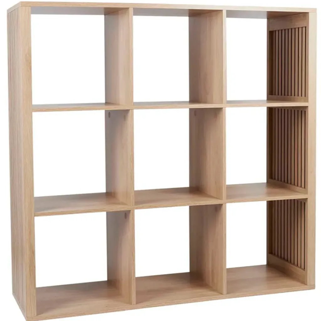 Fabrique de Styles Etagère module 9 cases 99x102cm - Kara* Bibliothèques Et Étagères