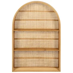 Fabrique de Styles Etagère murale 3 niveaux en rotin H91cm - Essencia* Étagères Murales